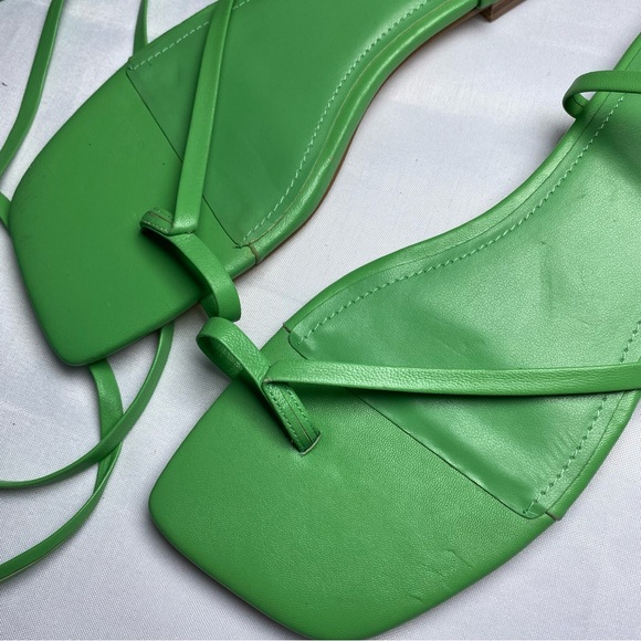 Marc Fisher Womens Mireya Green Ankle Strap Sandals Size 7 - Picture 14 of 16